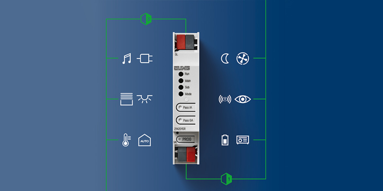 KNX Bereichs- und Linienkoppler bei Elektrotechnik Ehrenberg GmbH in Rohrbach