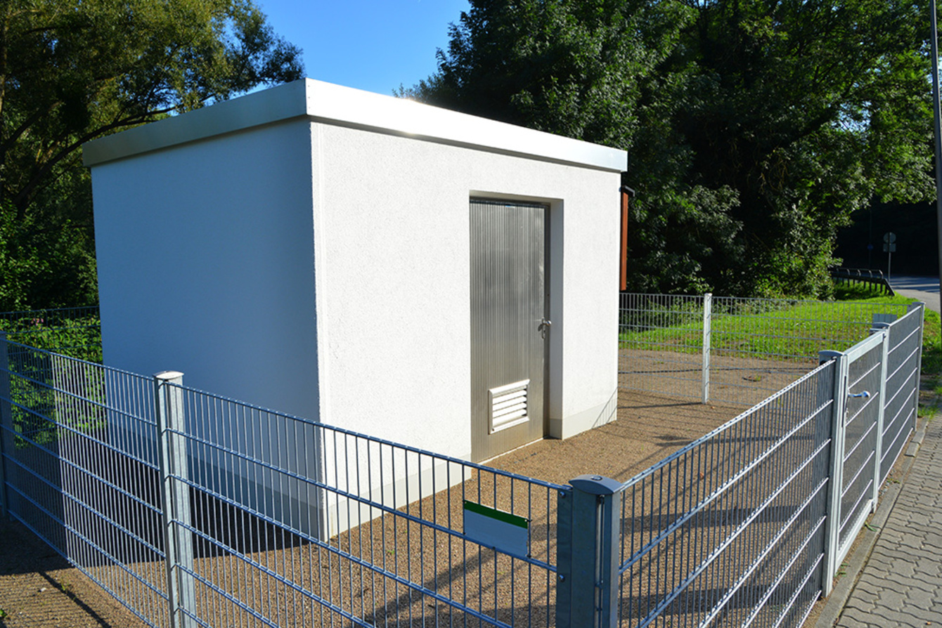 Trafo­stationen bei Elektrotechnik Ehrenberg GmbH in Rohrbach